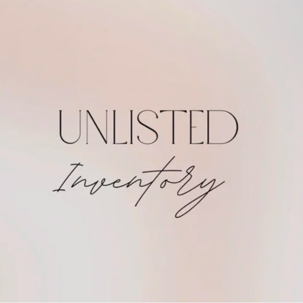 Unlisted inventory